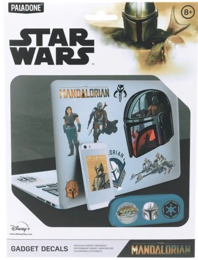 Sada samolepiek Star Wars Mandalorian