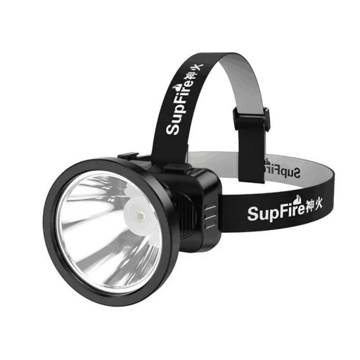 SUPERFIRE NABÍJAČNÁ ČELOVKA VÝKONNÁ HLAVOVÁ LAMPA USB LED LAMPA IP42