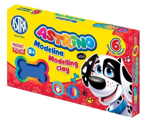 Modelovacia hmota Astrino 6 ks.