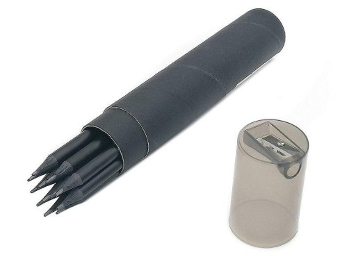 Sada 12 ceruziek s strúhadlom v 20 cm tube
