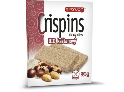 BIO BEZLEPKOVÝ Knäckebrot gaštanový 100g