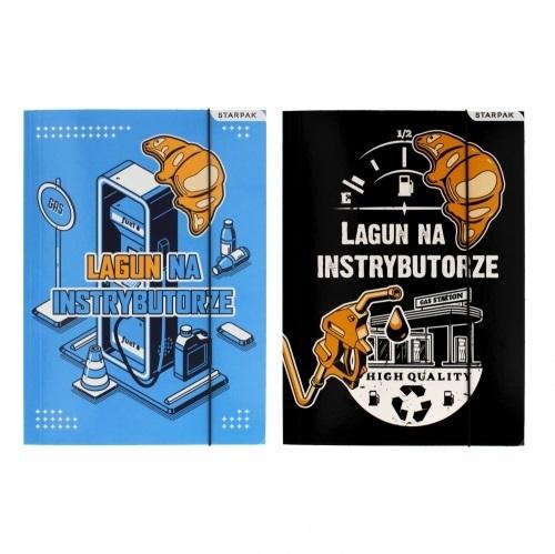 VEĽKÝ SÚBOR A4 S GUMA STARPAK PLÁN VYUČOVANIA ŠKOL