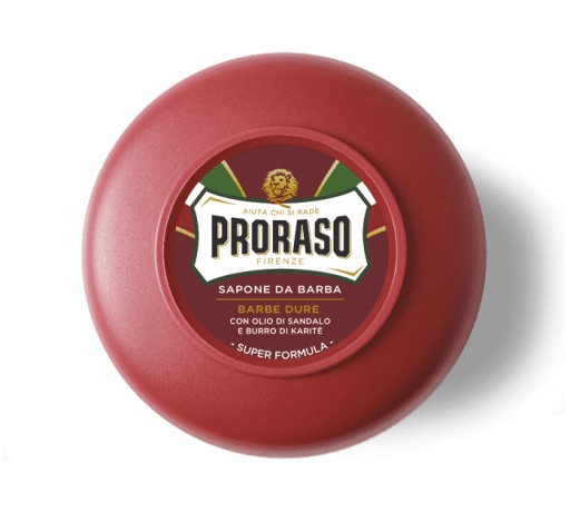 Červené mydlo na holenie Proraso Red 150 ml