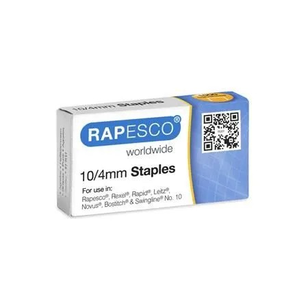 Kancelárske sponky Rapesco 10/4 mm