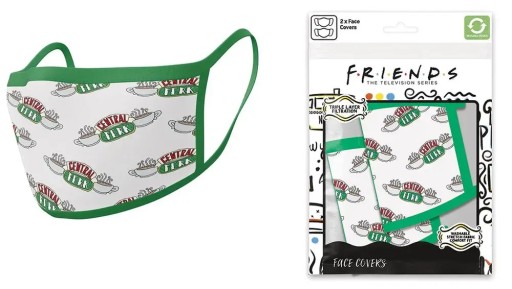 FRIENDS OCHRANNÁ BAVLNENÁ MASKA 2 KS.