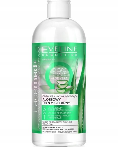 Eveline Cosmetics Facemed+ micelárny fluid 3v1