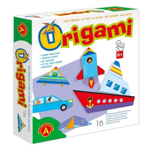 Moja prvá origami loď ALEX