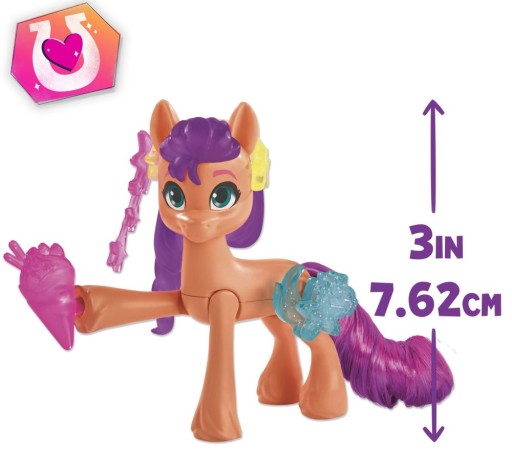 MY LITTLE PONY SUNNY STARSCOUT CUTIE MARK HASBRO POSTAVA PONY Kôň