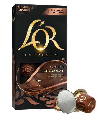 Kapsule Nespresso L'OR Chocolat 10 ks.