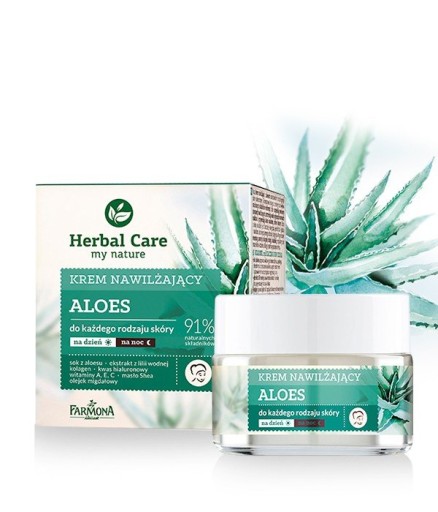 Farmona Herbal Care Hydratačný krém s aloe na deň a noc 50 ml