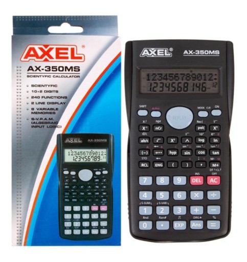 AXELOVÁ KALKULAČKA AX-350MS