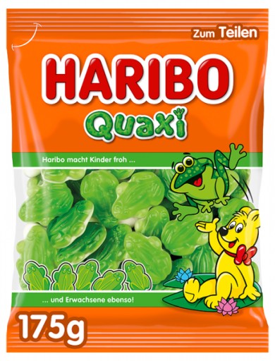 Haribo Quaxi želé žabky s penou 175g DE