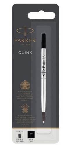 NÁPLŇ DO GULIČKOVÉHO PERA F 0,5MM, ČIERNA PARKER