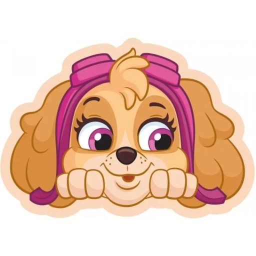 Vankúš v tvare psíka Skye od Nickelodeon's Paw Patrol