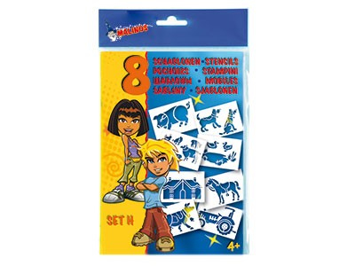 H+ Centropen Stencils 9996 šablón