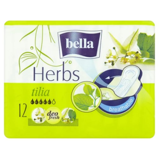 Bella Herbs hygienické vložky s lipovým kvetom 12 ks