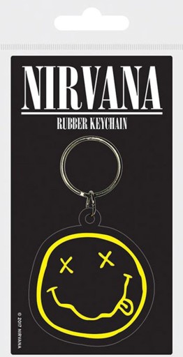 Gumová kľúčenka Nirvana Smiley Smile
