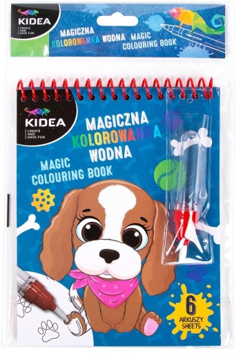 Kidea magická opakovane použiteľná vodová omaľovánka
