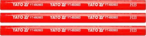 YATO stolárske ceruzky HB 3 ks.