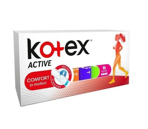 KOTEX ACTIVE SUPER TAMPÓNY 16 KS