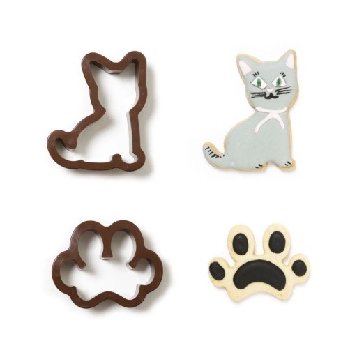 Vykrajovačky CAT a PAW 2 ks Decora