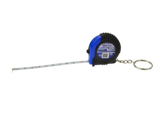 Zvinovací meter 2mx6mm s kľúčenkou GEKO G01460