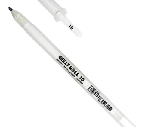 GELLY ROLL gélové pero White 10 Sakura