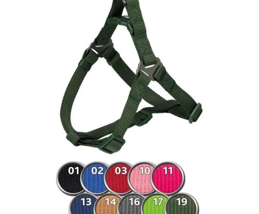 Prémiový postroj One Touch, XS–S: 30–40 cm/10 mm, grafit