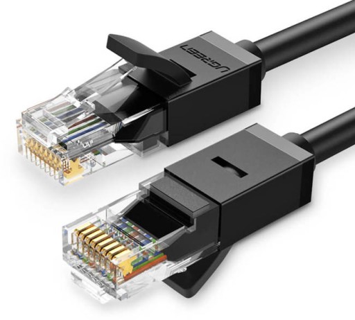 UGREEN RJ45 Cat.6 UTP sieťový kábel 5m čierny