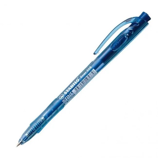 Guľôčkové pero Stabilo Automatic Liner, modré