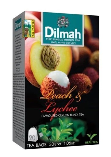 Dilmah Peach and Lichee 20TBX1,5g BROSKYŇA/LIČI