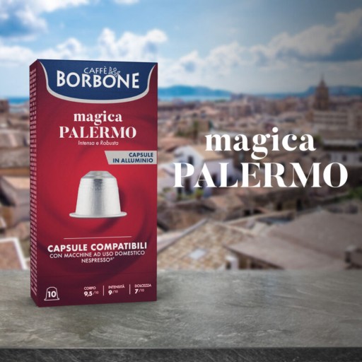 BORBONE MAGICA PALERMO Kapsuly Nespresso 10 ks.