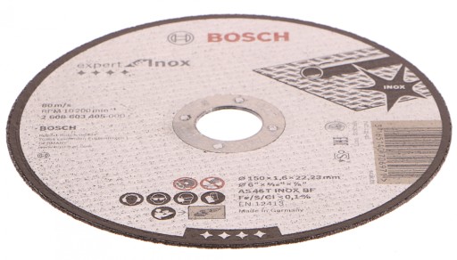 BOSCH KOVOVÝ ŠTÍT 125*1,0*22 RAPIDO 2608600549