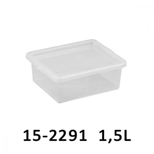ZÁKLADNÁ 1,7L nádoba PLAST TEAM s vekom