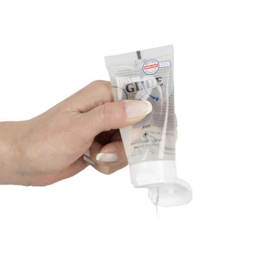 Bezfarebný análny gél Just Glide bez zápachu 50 ml