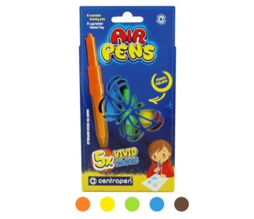 Centropen art set 1 ks AIRPENS Vivid 1500/5 nafukovacie fixy