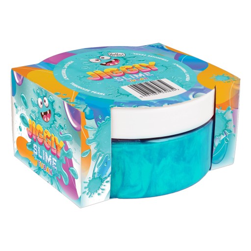 Jiggly Slime Tyrkysová perla 200g Tuban