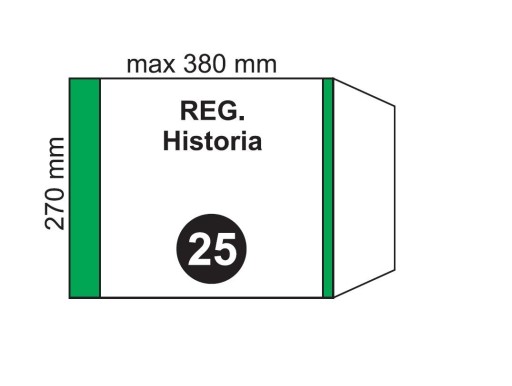 OBAL A4 NASTAVITEĽNÝ výška 270 mm Fol-Plas