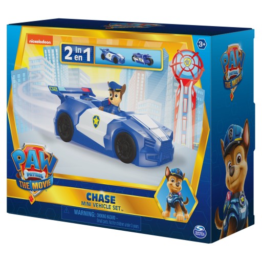 FILM PAW PATROL CHASE POLICAJNÝ AUTOMOTOR 2V1 + OBRÁZOK