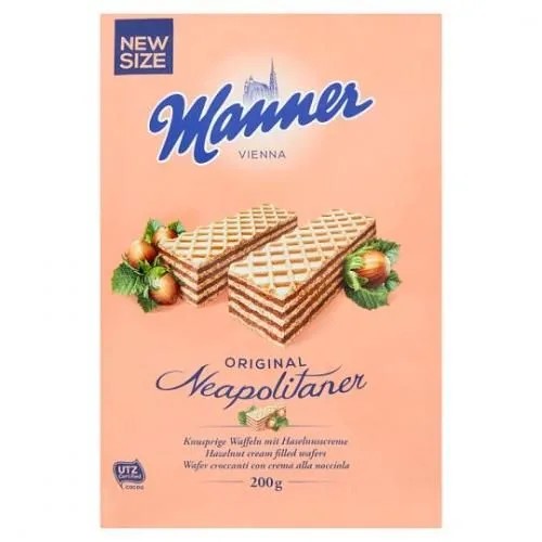 Manner Neapolitaner arašidové oblátky 200g