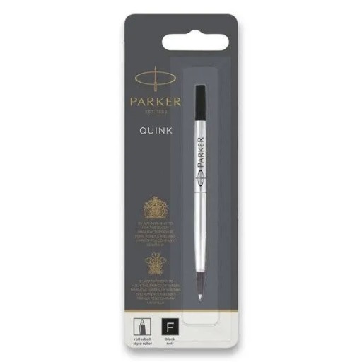 NÁPLŇ DO GULIČKOVÉHO PERA F 0,5MM, ČIERNA PARKER