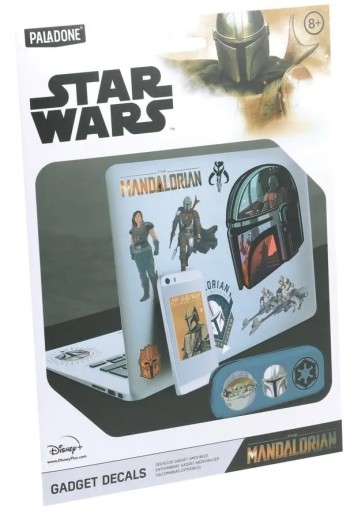 Sada obtlačkov / nálepiek Mandalorian zo Star Wars