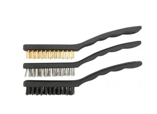 Kefy: mosadz-oceľ-nylon 170 mm, sada 3