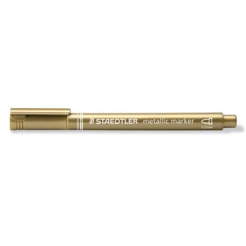 ZNAČOVAČ OZDOBNÝ, ZLATÝ METALICKÝ 1-2MM STAEDTLER