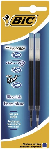 BIC GEL-OCITY ORIGINÁLNE NÁPLNE DO BIC GEL-OCITY PERU 2 KS MODRÁ x 2