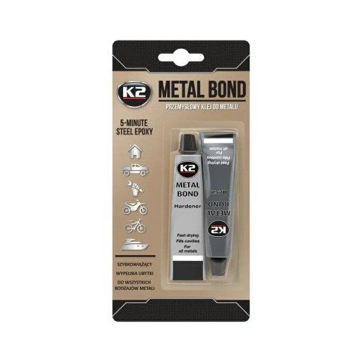 K2 METAL BOND LEPIDLO NA KOV MIESTO ZVÁRANIA 56G