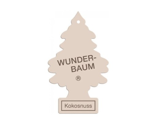 VIANOČNÝ STROMČEK KOKOSOVÁ VÔŇA / WUNDER-BAUM