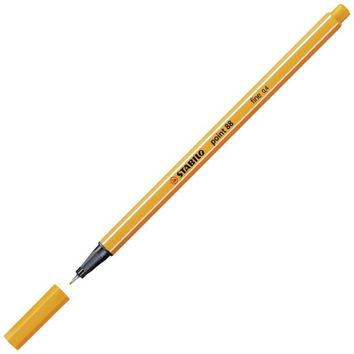 Jemná linka 0,4 mm oranžová Stabilo Point 88/54