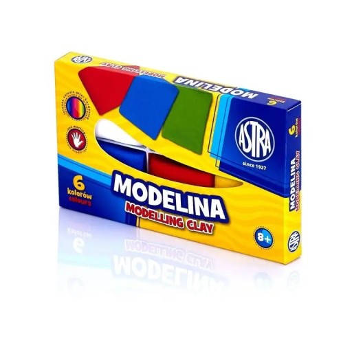 Modelovacia hmota 6 farieb - Astra