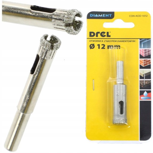 DIAMANTOVÁ DIERKOVÁ PILA NA hrnčiarske obklady 12 mm